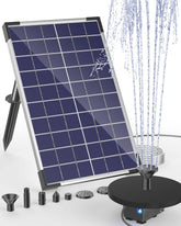test 6.5W Solar Water Pump for Bird Bath & Small Ponds
